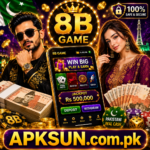 8B Game download and register for free, and earn real money and rewards or bonuses, visit APKSUN.com.pk