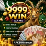 9999win Game download and earn real cash and bonuses for APKSUN.com.pk