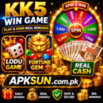 KK5 Win Game download and earn real money for APKSUN.com.pk